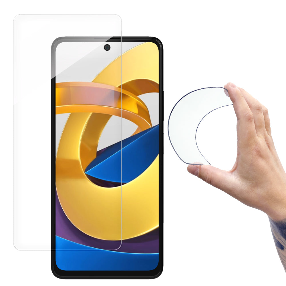 Wozinsky Nano Flexi película híbrida flexível de vidro temperado para Xiaomi Redmi Note 11T 5G / Redmi Note 11S 5G / Poco M4 Pro 5G