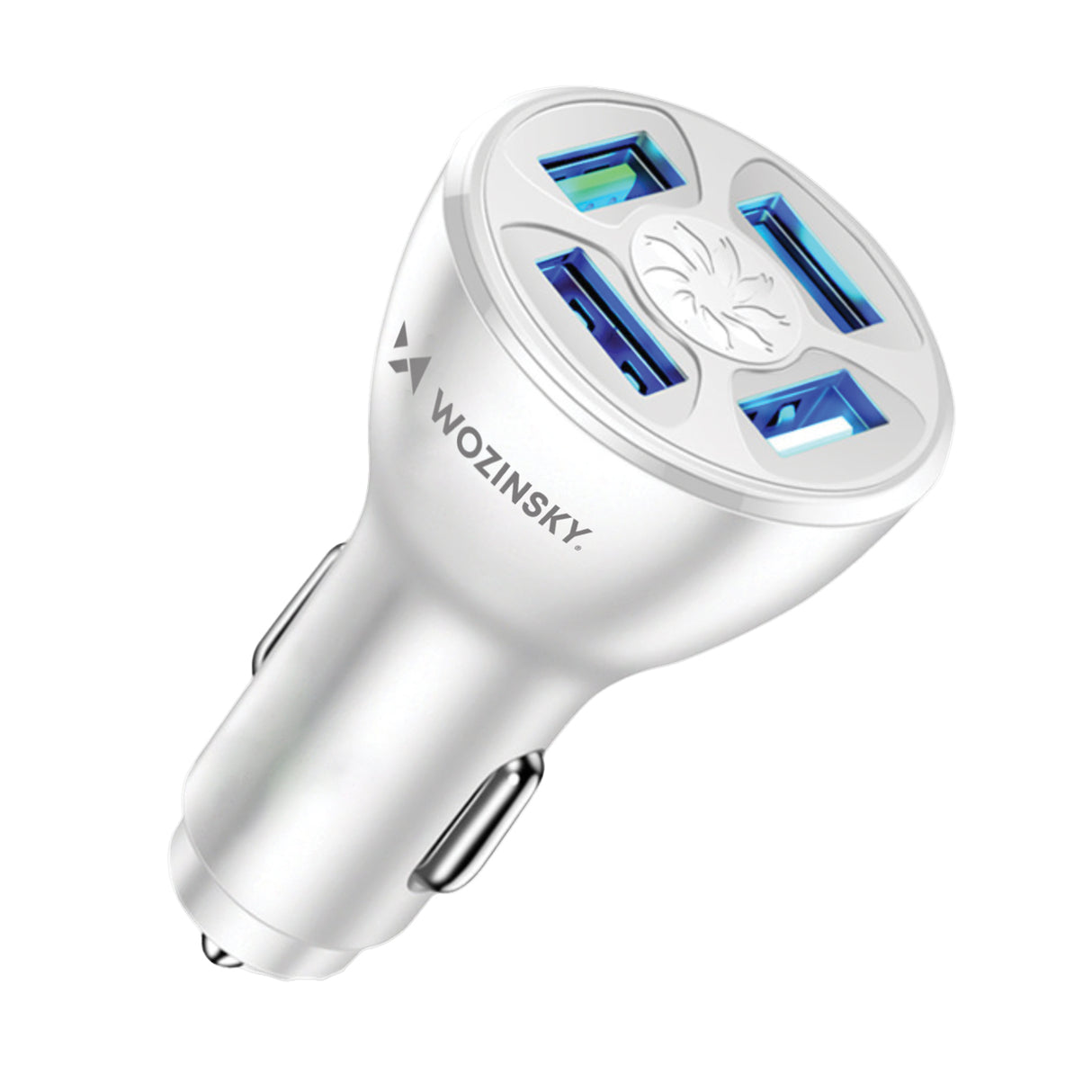 Carregador de carro Wozinsky WCCAW 50W 4x USB-A QC - branco
