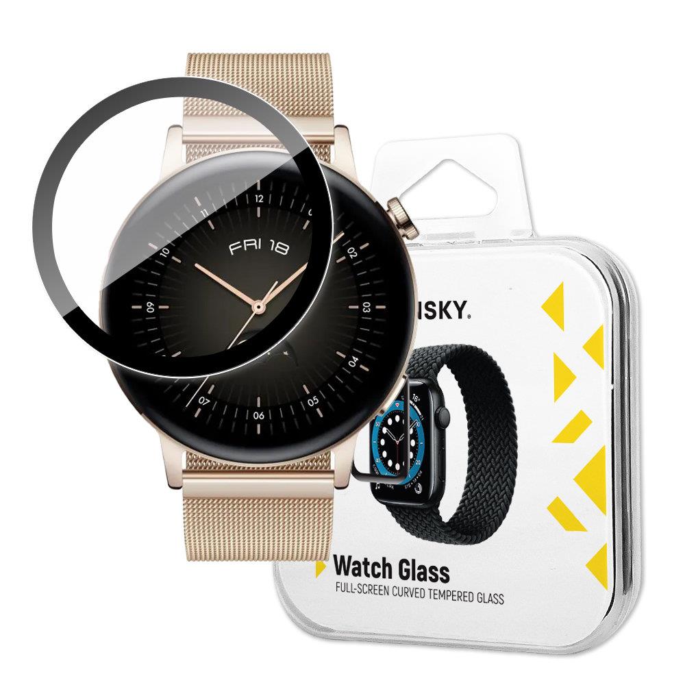 Vidro híbrido Wozinsky Watch Glass para Huawei Watch GT 3 46 mm preto