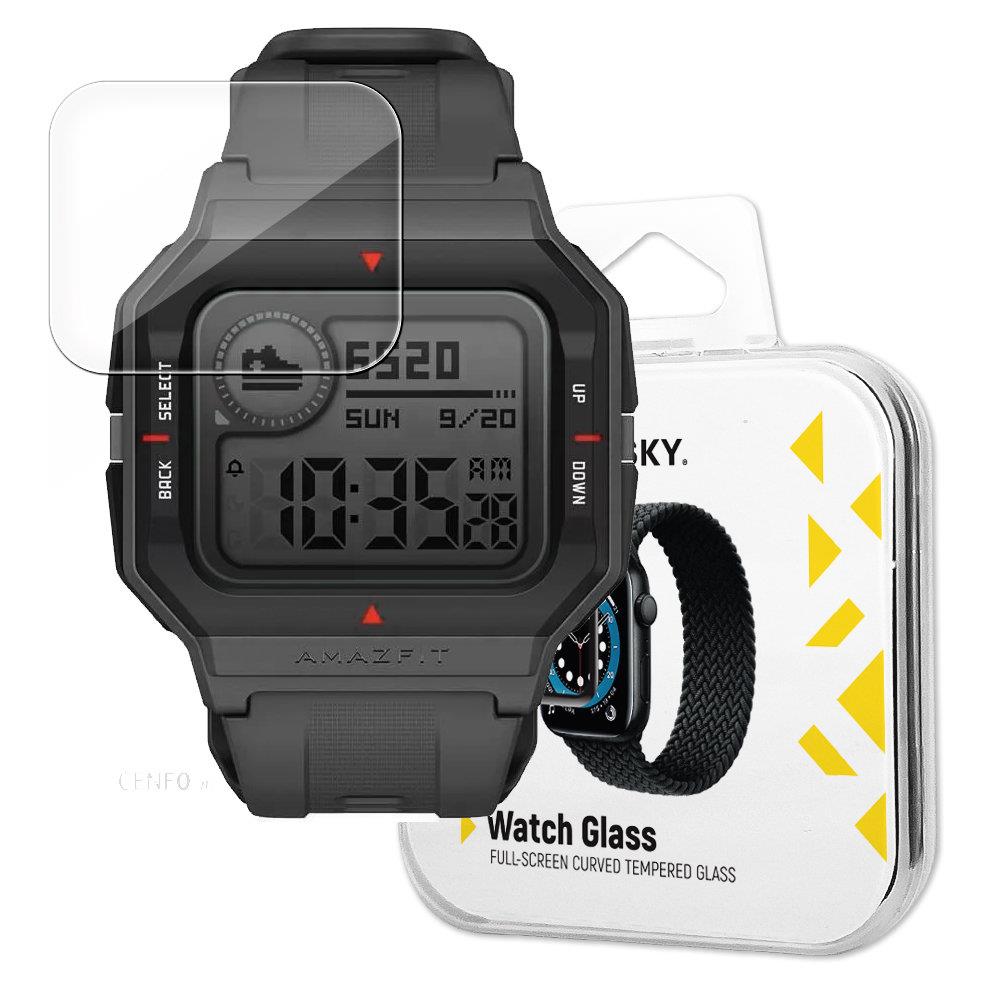 Vidro híbrido Wozinsky Watch Glass para Xiaomi Amazfit Neo preto
