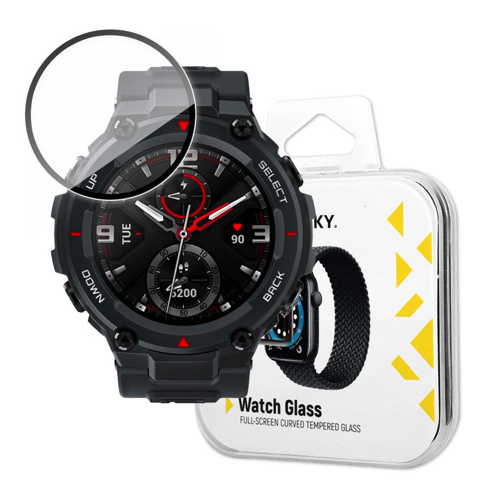 Vidro híbrido Wozinsky Watch Glass para Xiaomi Amazfit T-Rex preto