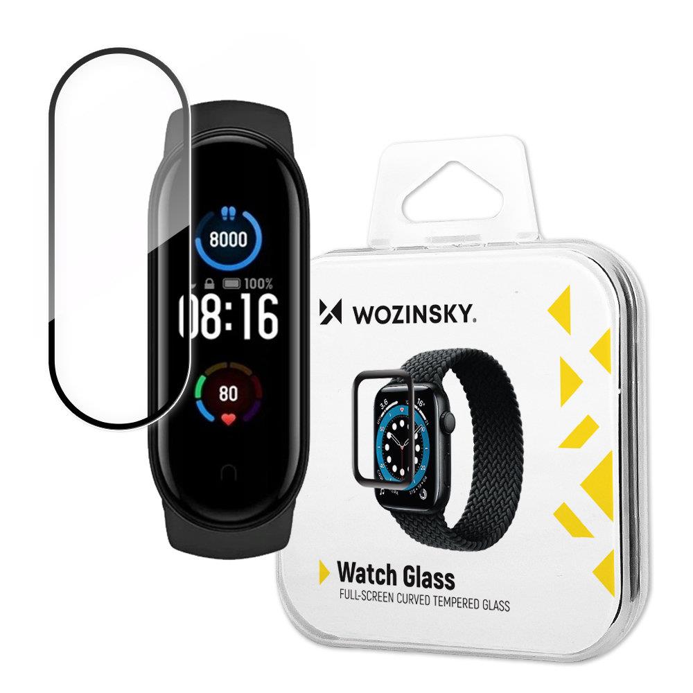 Vidro Híbrido Wozinsky para Xiaomi Mi Band 5 Preto