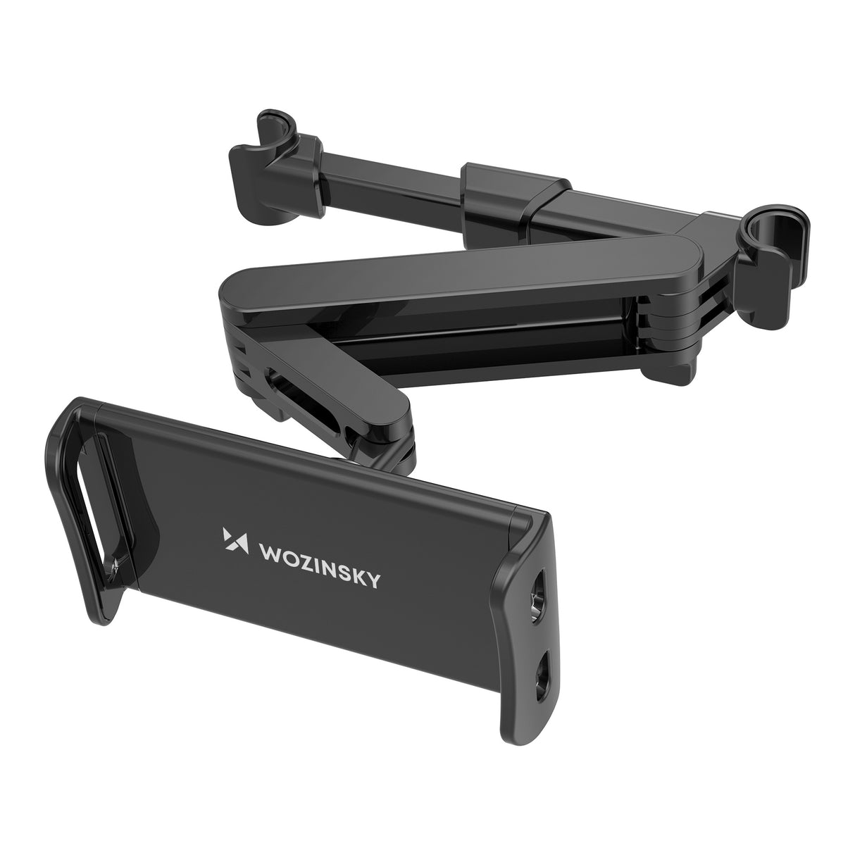 Suporte ajustável Wozinsky para encosto de cabeça para tablet ou telefone preto (WTHBK3)