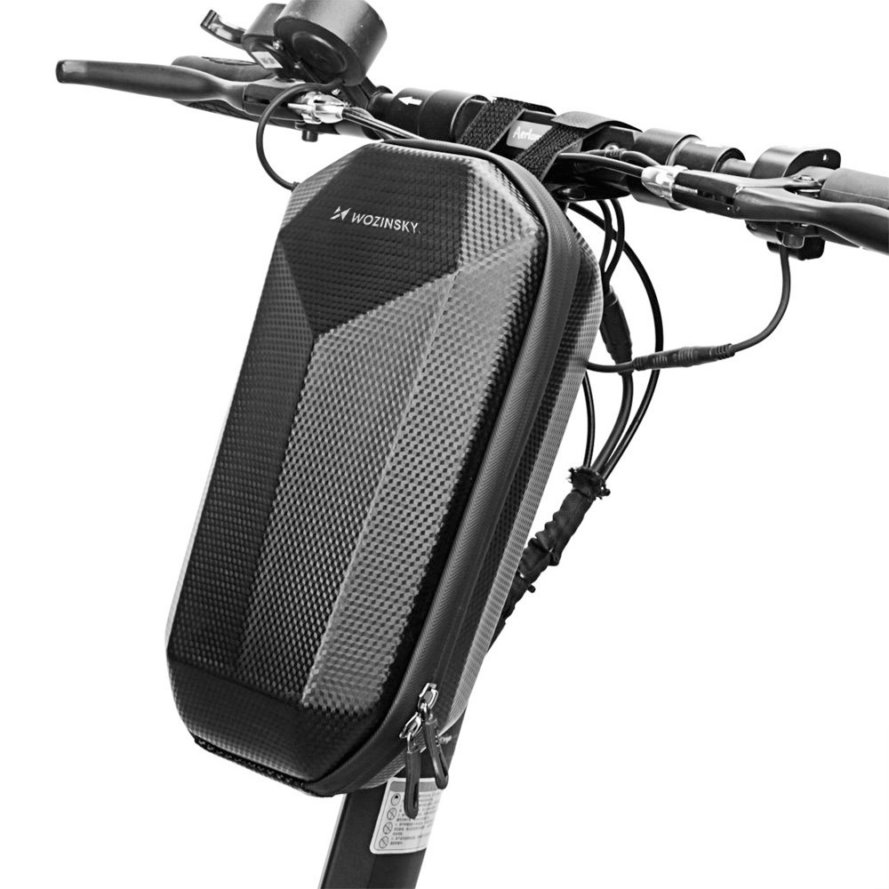 Wozinsky bolsa de bicicleta para quadro de bicicleta 1,5 l preto (WBB10BK)