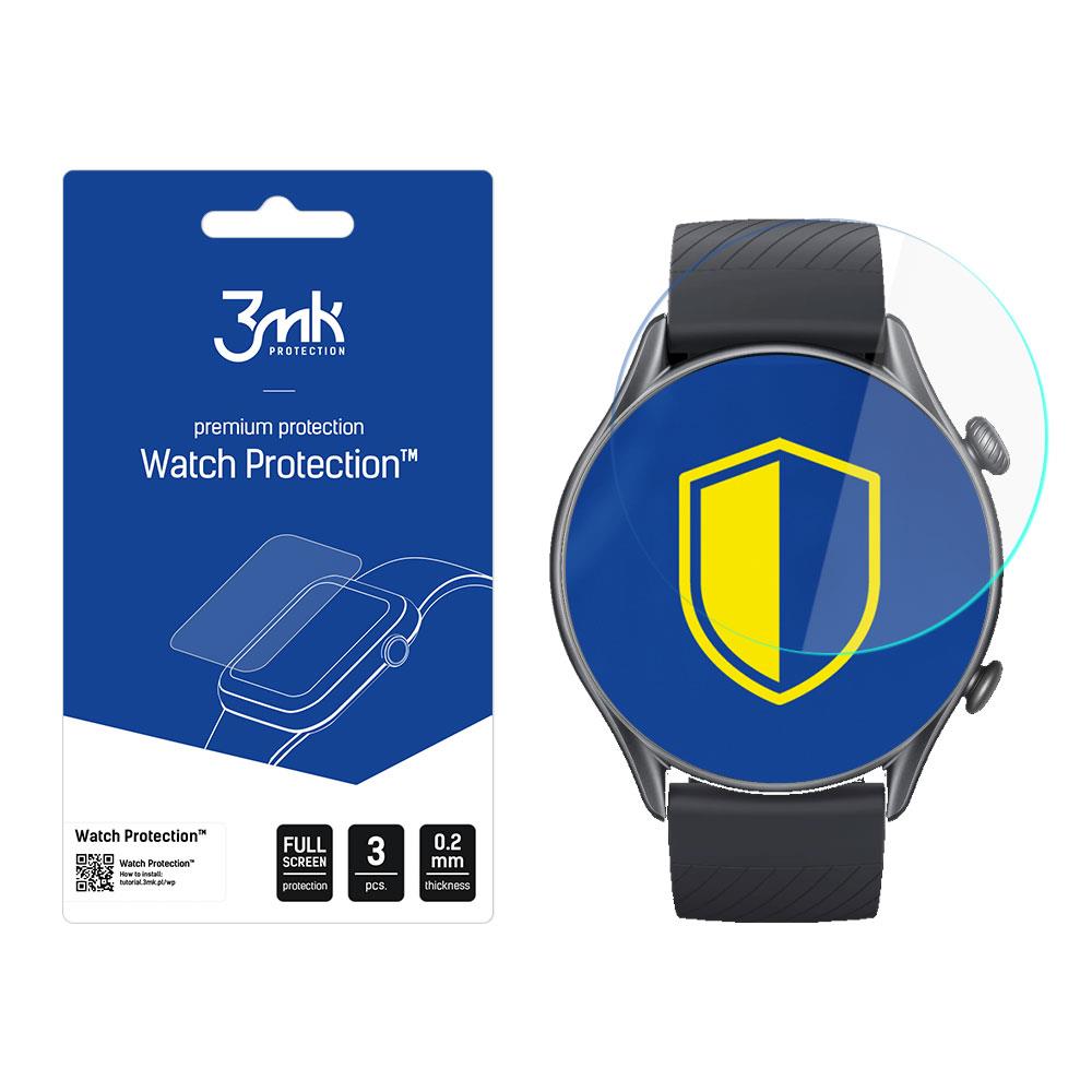 Película protetora 3mk Watch Protection™ v. ARC+ para Xiaomi Amazfit GTR 3 Pro