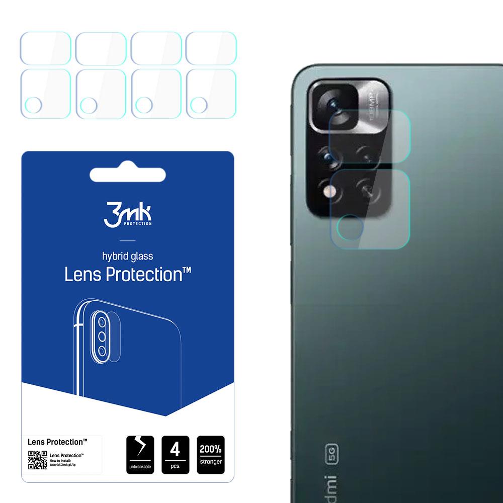Vidro para câmera 3mk Lens Protection™ híbrido para Xiaomi Redmi Note 11 Pro+ 5G