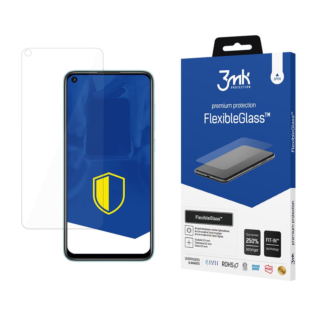 Vidro híbrido 3mk FlexibleGlass™ para Xiaomi Redmi Note 9 4G