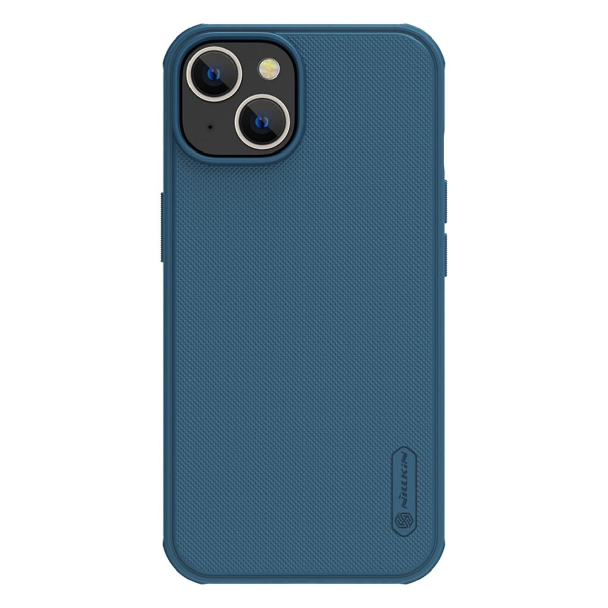 Capa Nillkin Super Frosted Shield Pro para iPhone 14 / iPhone 13, capa traseira azul
