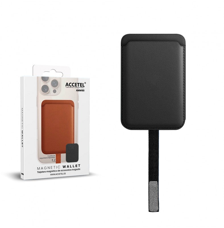 Porta-cartões Compatível com MagSafe com Correia Antirroubo