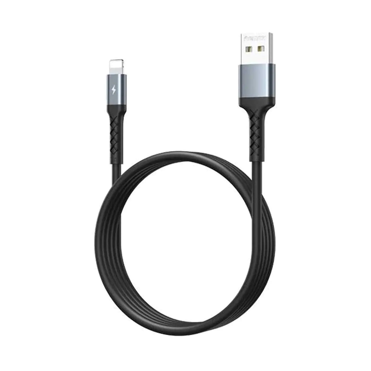 Cabo de Dados Remax RC-161i Kayla Series USB para Lightning – 1m (Preto)