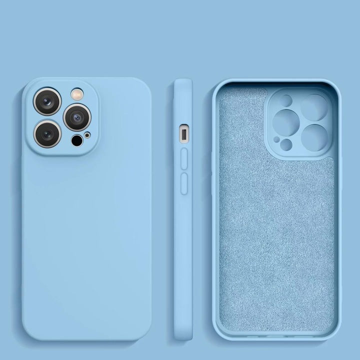 Capa de Silicone Compatível com Samsung Galaxy A33 5G – Azul