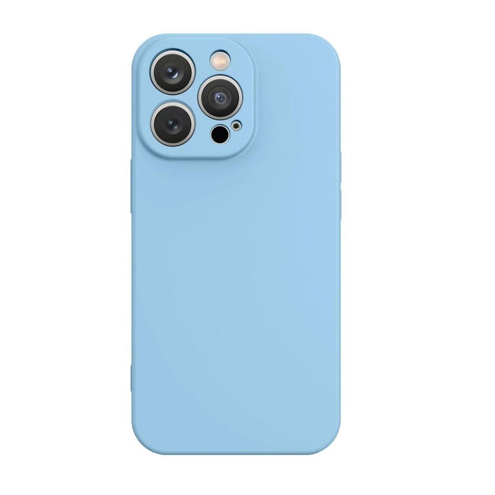 Capa de Silicone para Apple iPhone 14 Pro Max – Azul