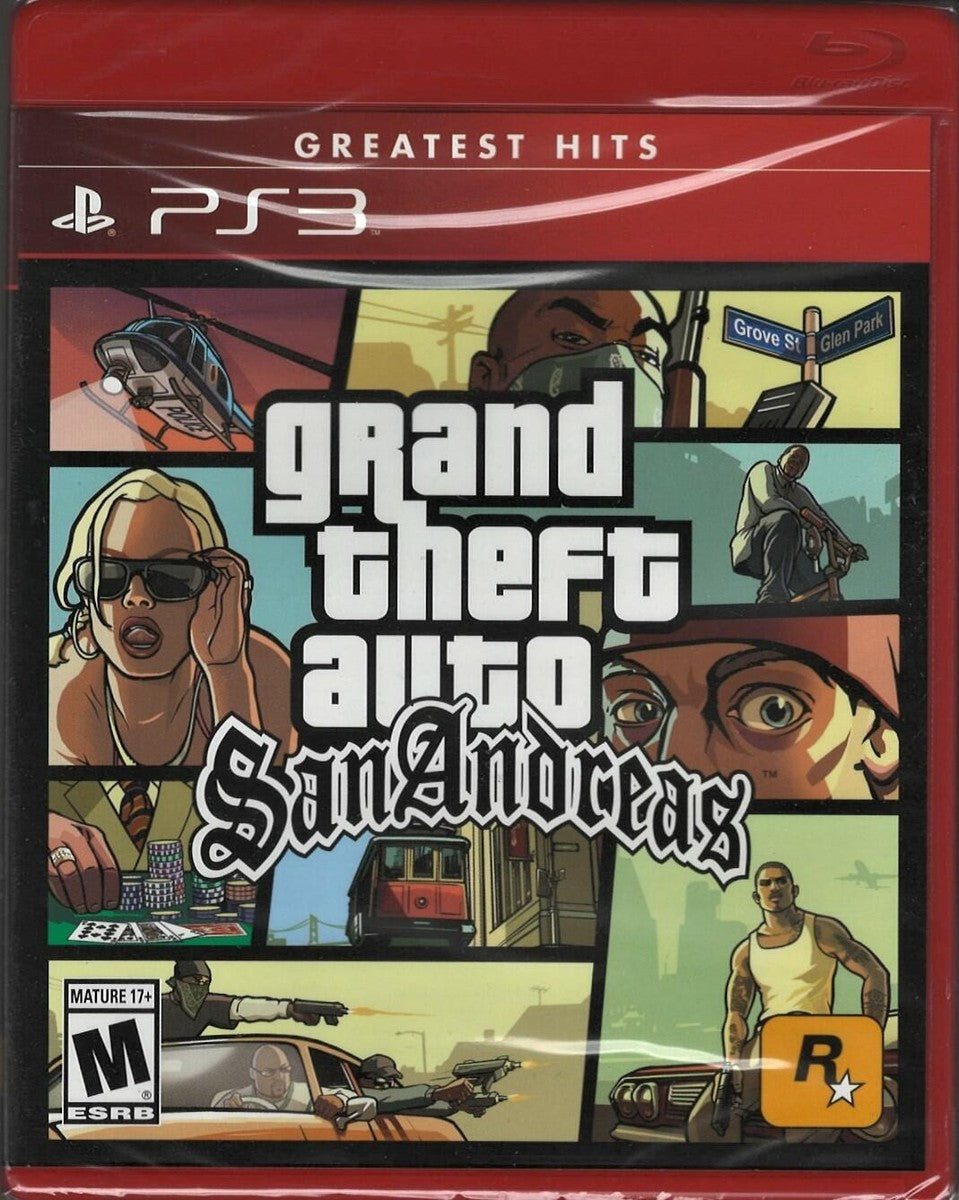 Jogo Grand Theft Auto: San Andreas PS3