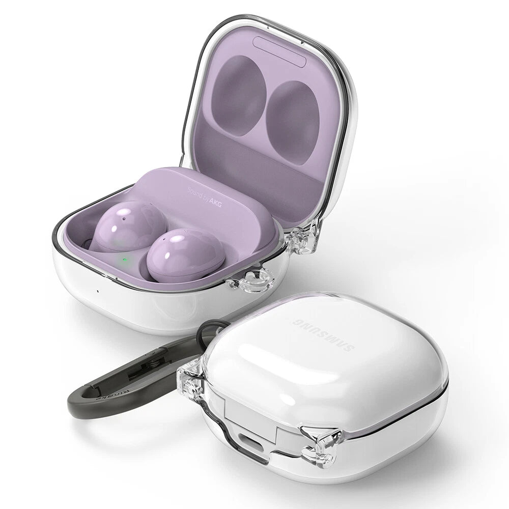 Capa Ringke Hinge para Samsung Galaxy Buds 2 e Galaxy Buds Pro – Transparente