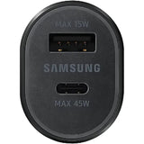Samsung EP-L5300XBEGWW 45 W USB e Tipo C - Carregador de carro com cabo