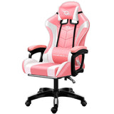 Cadeira Gaming PowerGaming com Coluna Bluetooth e Massagem - Rosa