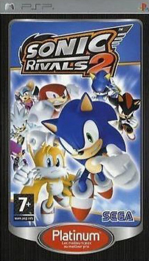 Jogo Sonic Rivals Platinum PSP - (GRADE A)