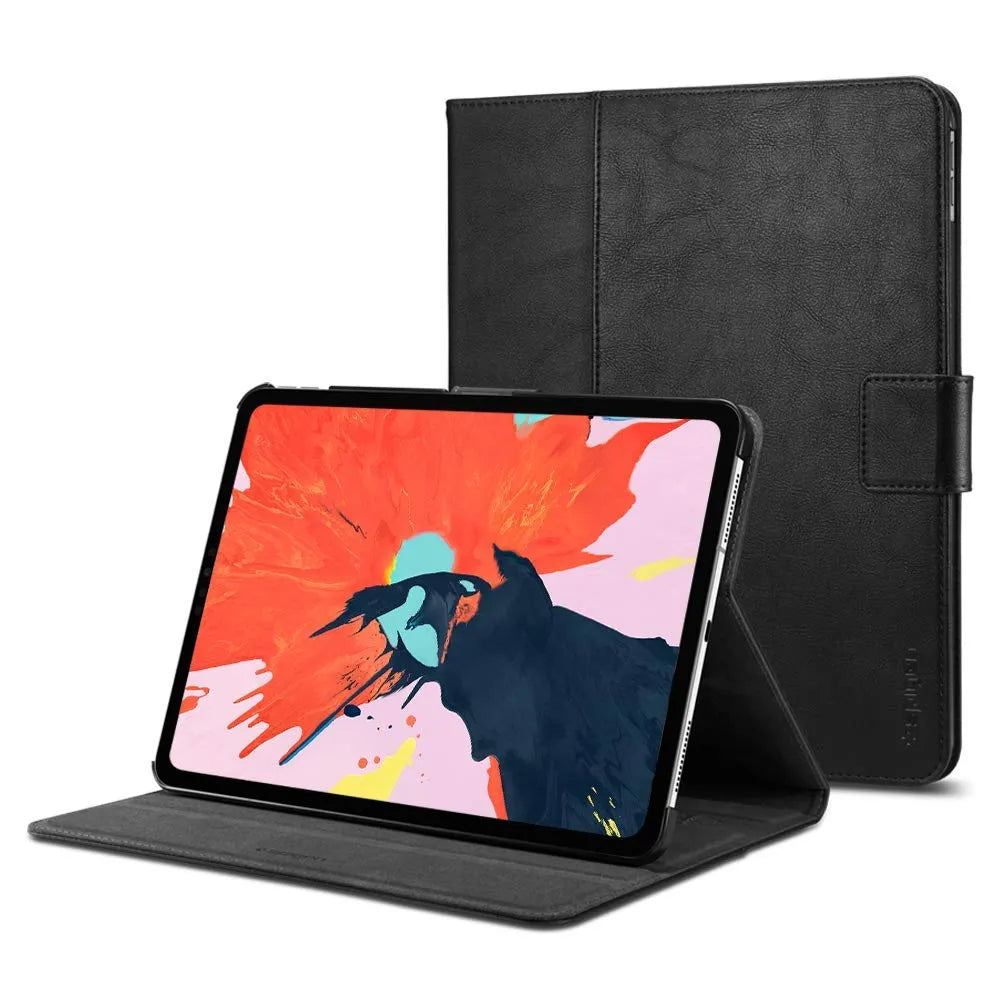 Capa Spigen Stand Folio para iPad Pro 11" – Preto