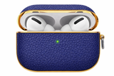 Capa Traseira Kingxbar Pele para Apple AirPods Pro – Azul