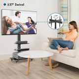 Suporte TV chão Móvel com rodas 32" - 85" - 60kg