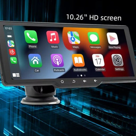 Ecrã tátil universal SWM B5314 10,26 polegadas Carplay e Android Auto sem fios Preto