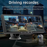 Ecrã tátil universal SWM B5314 10,26 polegadas Carplay e Android Auto sem fios Preto