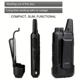 Walkie Talkies Baofeng T20 Recarregáveis de Longo Alcance – 2 pçs