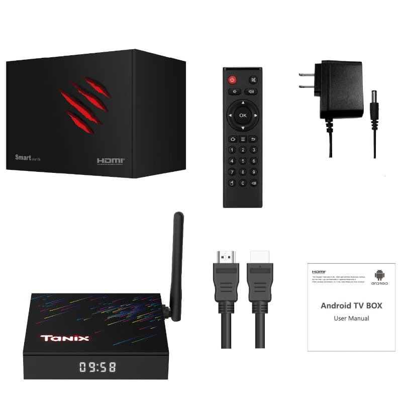 TANIX Tx68 H618 4Gb/64Gb Android 12 Android Tv