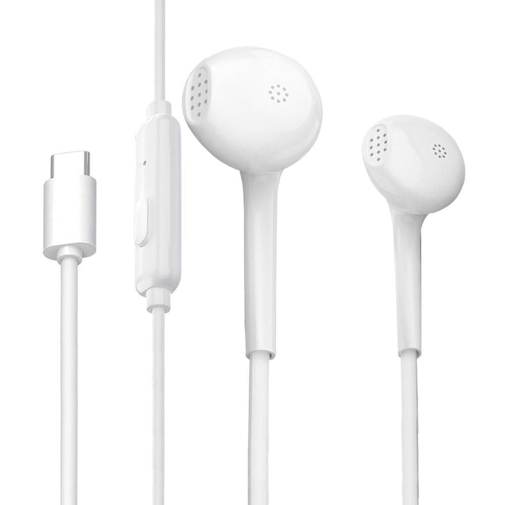 Auricular com Fios Entrada Type-C