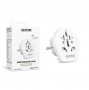 Adaptador de Plugue UC06D Mundial UK/AU/US para Plugue Europeu 10A