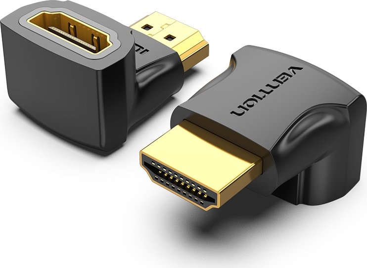 Adaptador Vention HDMI 4K Macho para Fêmea 90º Graus - AIOB0