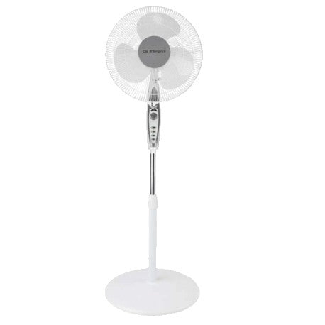 Ventoinha de Chão Orbegozo SF 0147 | 3 Velocidades | 50 W | Branco