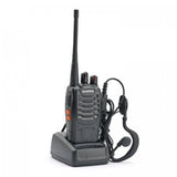 Walkie Talkie Dual Banda Baofeng BF-888S com Fone de Ouvido