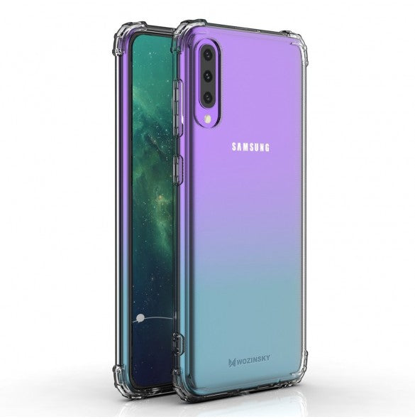 Capa Wozinsky Anti-Shock para Samsung Galaxy A70 – Transparente