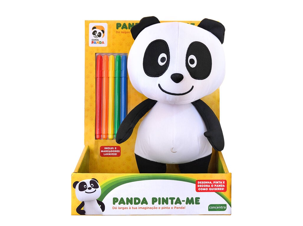 Peluche Panda Pinta-Me - Concentra