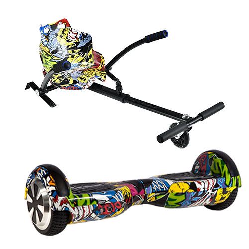 Hoverboard Urbanglide 65lite + Kart Pilot Multicolor