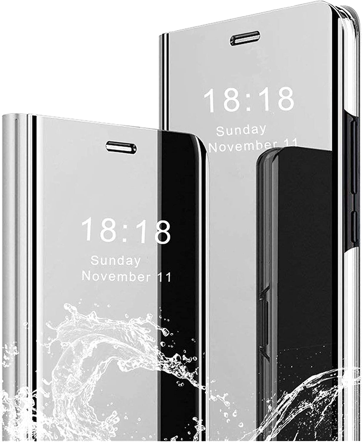 Capa Clear View Prata para Xiaomi Redmi Note 8 Pro
