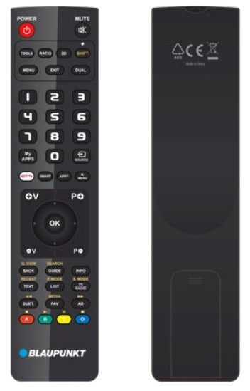 Télécommande Originale Pour Blaupunkt 23/50E-BR-2B-FTCDUP-EU – Neuf Générique