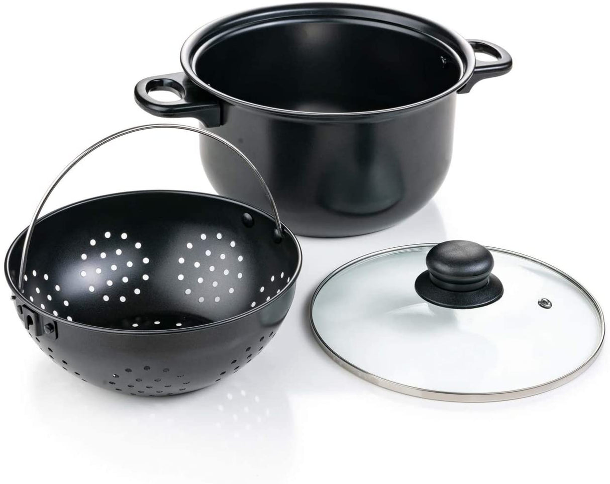 Cooking Pot Magic Panela com Escorredor Giratório Embutido