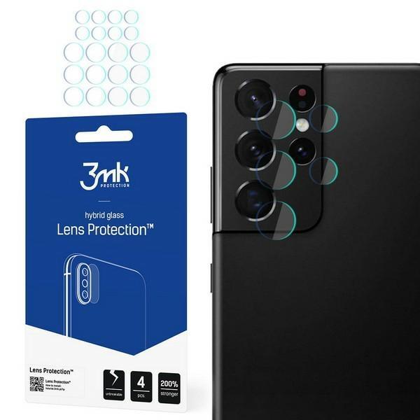 3mk Película Samsung Galaxy S21 Ultra 5G para Câmara Traseira