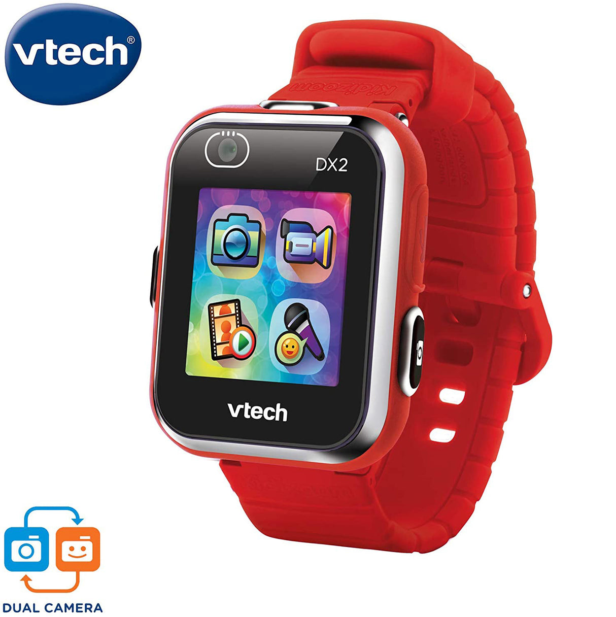 VTech Kidizoom Smartwatch DX2 - Selfie Dual Câmara Vermelho ( ESPANHOL )