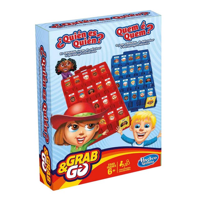 Hasbro Jogo Mesa Quem é Quem? Portátil