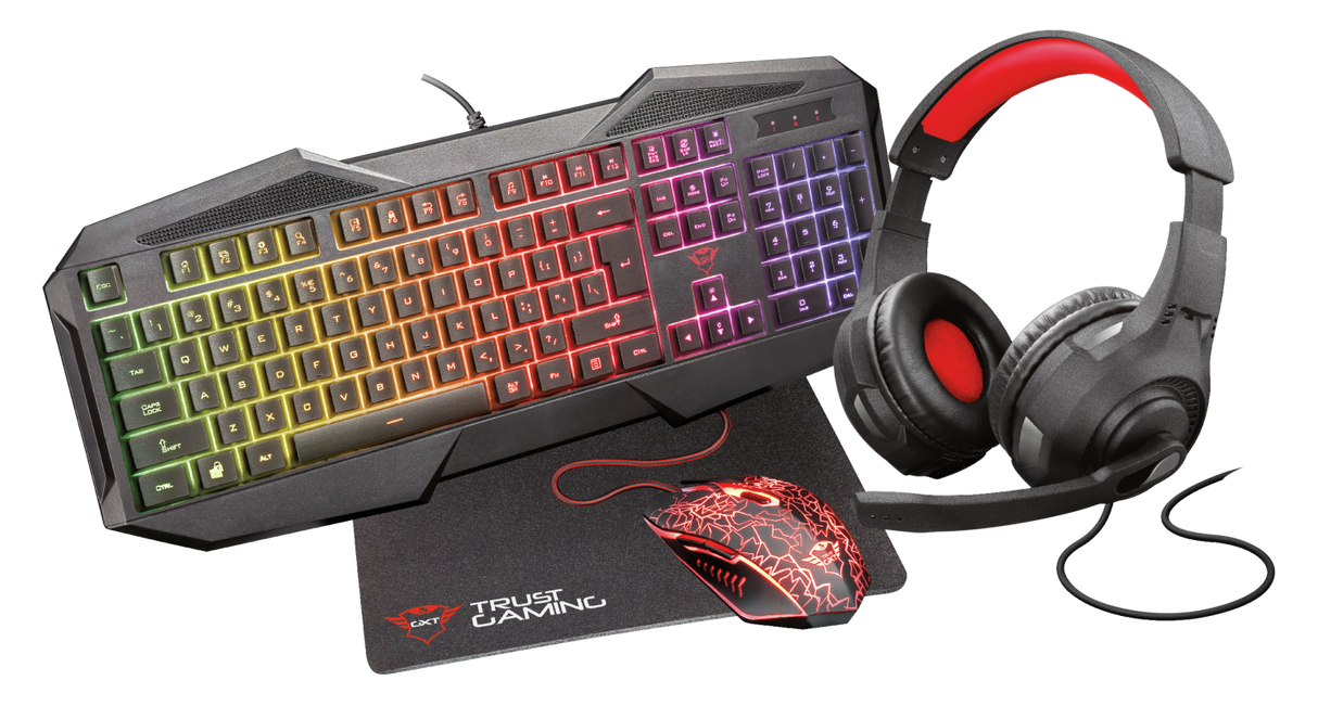 TRUST Kit Gaming GXT 1180RW 4 em 1