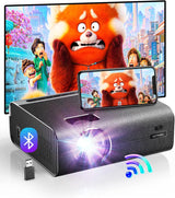 Ultimea Magic 420 PRO Projetor portátil WiFi Bluetooth 8000 lúmenes 1080P Full HD 9000:1