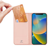 Dux Ducis Skin Pro Capa Flip Cover iPhone 14 Rosa
