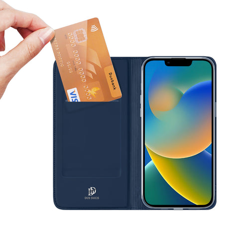 Dux Ducis Skin Pro Capa Flip Cover iPhone 14 PLUS Azul