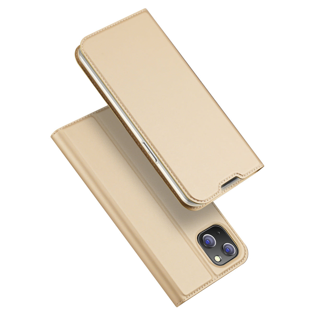 Dux Ducis Skin Pro Capa Flip Cover iPhone 14 PLUS Dourado