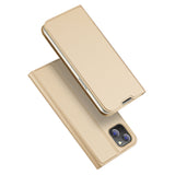 Dux Ducis Skin Pro Capa Flip Cover iPhone 14 PLUS Dourado