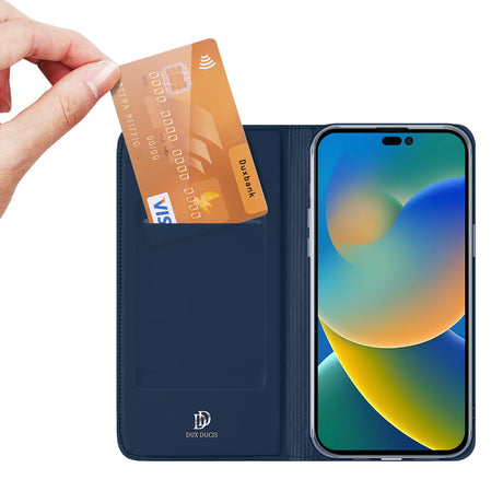 Dux Ducis Skin Pro Capa Flip Cover iPhone 14 PRO Azul