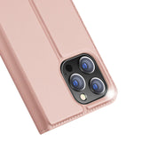 Dux Ducis Skin Pro Capa Flip Cover iPhone 14 PRO Rosa